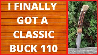 I Finally Got A Clic Buck 110, 420Hc, Clip Point, Everyday Carry, Edc