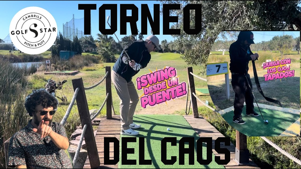 ➡1x41: TORNEO DEL CAOS: Golf con retos impredecibles #golf #golfers #creatorsmasters