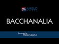 Bacchanalia – Philip Sparke