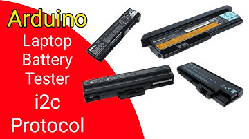 How to check laptop battery? Using i2c protocol with arduino || Finding i2c bus address of battery