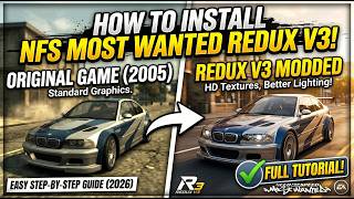 TUTORIAL INSTALL MOST WANTED VERSI MOD REDUX V3 TERBARU 2026