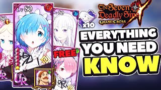 EVERYTHING YOU NEED TO KNOW! RE:ZERO COLLAB! | Seven Deadly Sins: Grand Cross