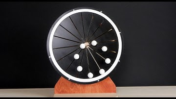 Circle in circle kinetic mechanism