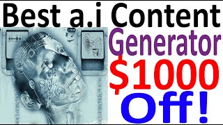 $1000 Off NeuralText Discount - Best A.i Content Generator Tool Ever!
