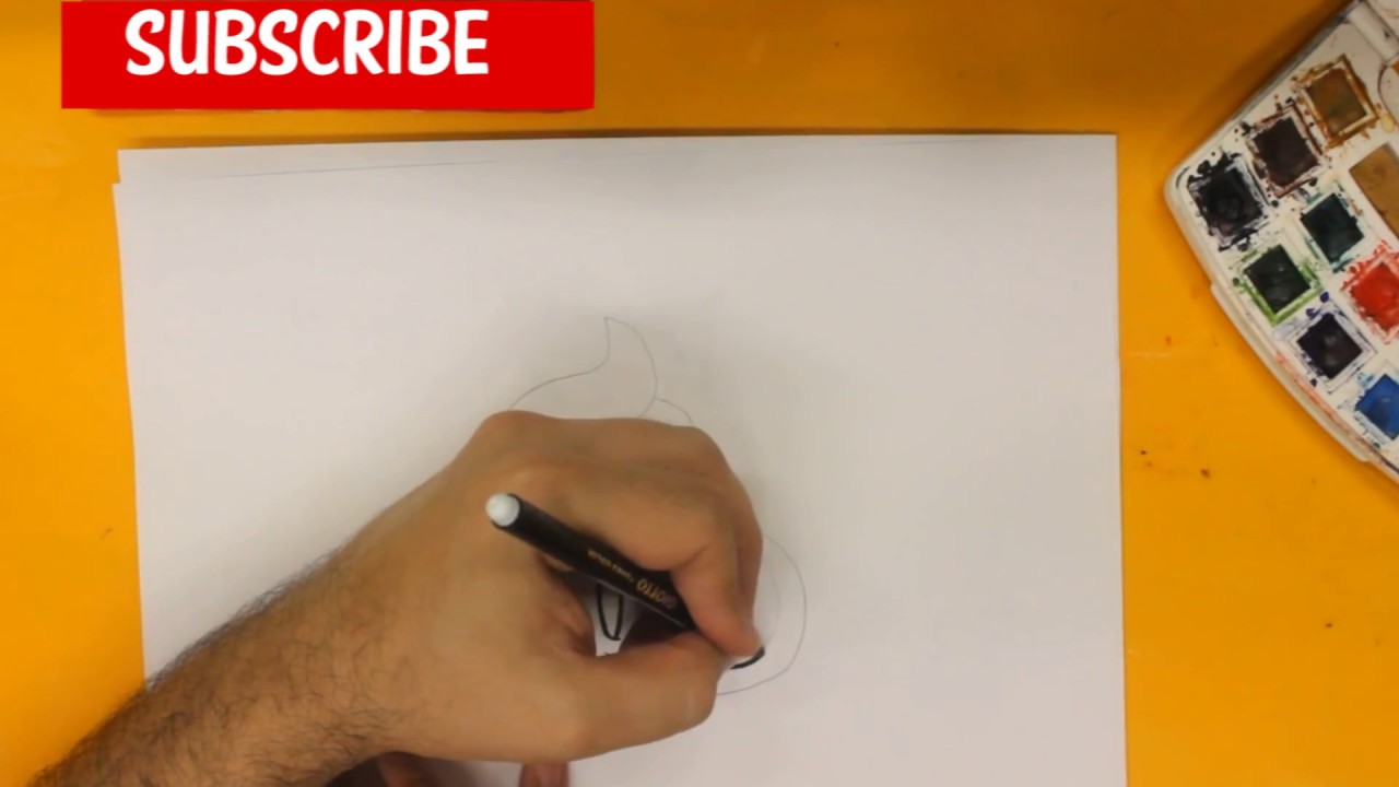 Easy Cute Drawings Part - 27: HOW TO DRAW A POOP IN LOVE CUTE, Easy Step By Step Drawing Lessons For Kids