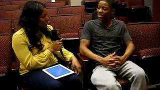 Daniel D Interview at Claflin University by Aubrey Jackson Details