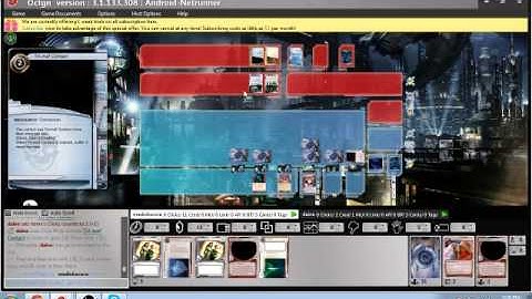 Android: Netrunner Replicating Perfection vs SIlhouette OCTGN