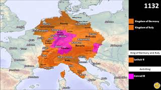 History of the Germans, the rise of the Holy Roman Empire