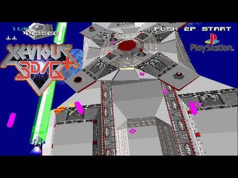 PS1  ゼビウス 3D/G / Xevious 3D/G - Full Game
