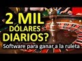 Software para ganar en la ruleta (Ruletpro5) 2 mil dólares diarios - Juan Sagaz