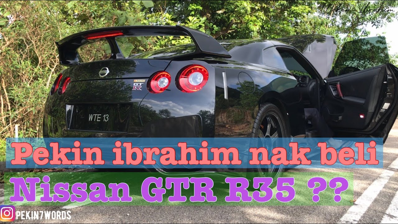 Pekin ibrahim belajar ilmu Skyline GTR  R35 ? part 1