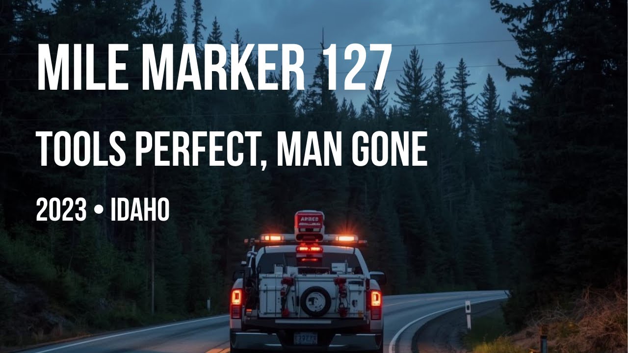 Telecom Technician Vanished at Mile Marker 127, Tools Found Perfectly Arranged | Idaho (2023)