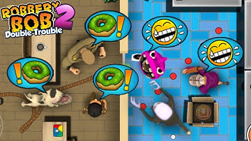 Robbery Bob - Use Super Hag, Alien, Chompzilla vs All Police Ep 10