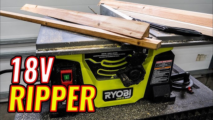 18V ONE+ HP BRUSHLESS 8-1/4 TABLE SAW - RYOBI Tools