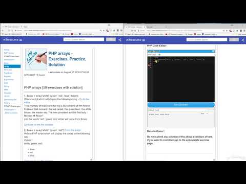 W3 PHP Array