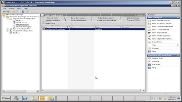 RMS 4  Configure a Transport Rule that applies the DO NOT FORWARD RMS Template
