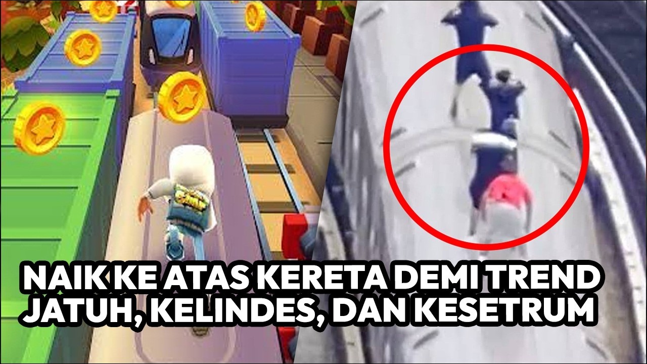 Korban Berjatuhan Karena Trend TikTok Subway Surfing