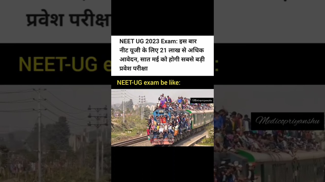 Neet 2023 🤐🤐 21 lakh+ students 