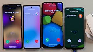 Incoming Call Samsung Flip3 Samsung Fold4 Samsung A06 Samsung S10 With Mouse Control