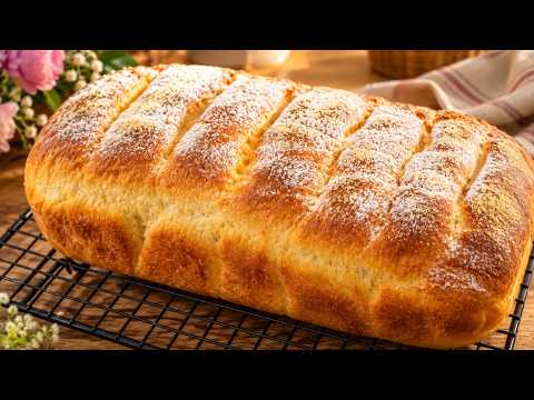 Bread: 3 Cups❗️I Bake It Every Day! Grandma Taught Me This Simple Method!