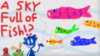 Learning about and drawing creatures based on Kodmo-No-Hi!