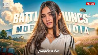 STREAMING UNTIL SEVEN WWCD|| PUMPKIN IS LIVE|| GIRL GAMER  #bgmi #bgmilive #explore #live #girlgamer
