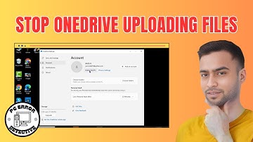 How to Stop OneDrive Uploading Files