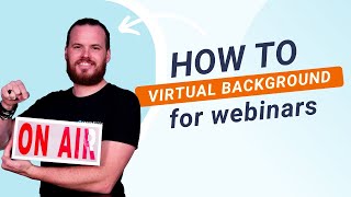 How to use a Green Screen for your Webinar