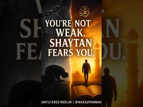 Shaytan fears what
