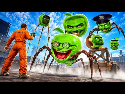 SOBREVIVI a SAKADUNG APPLE FAMILY como CAZADORES SCP | GARRY'S MOD