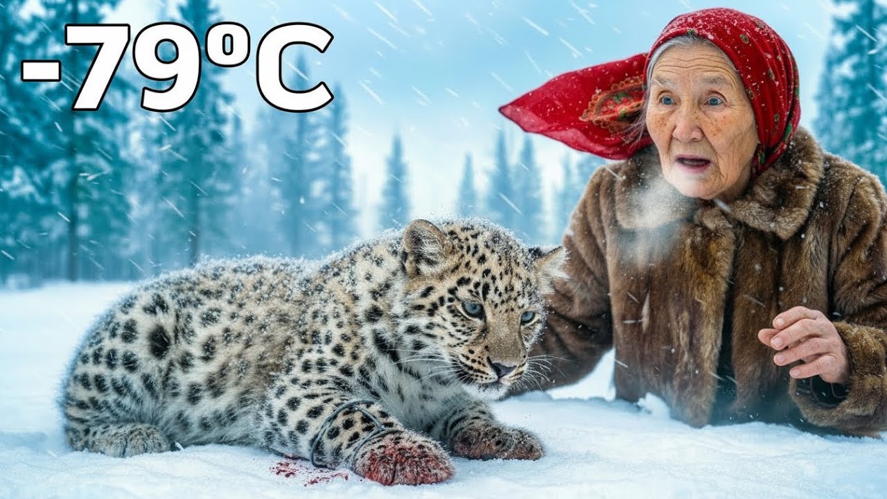 She Faced -79°C Winds to Save a Trapped Amur Leopard Cub in Siberia | Extreme Cold Rescue