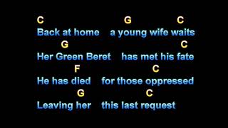 Vídeo de Ballad Of The Green Beret