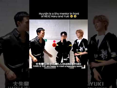 Mentor Hyunjin Is Embarrassed In Front Of Junior NEXZ Hyunjin