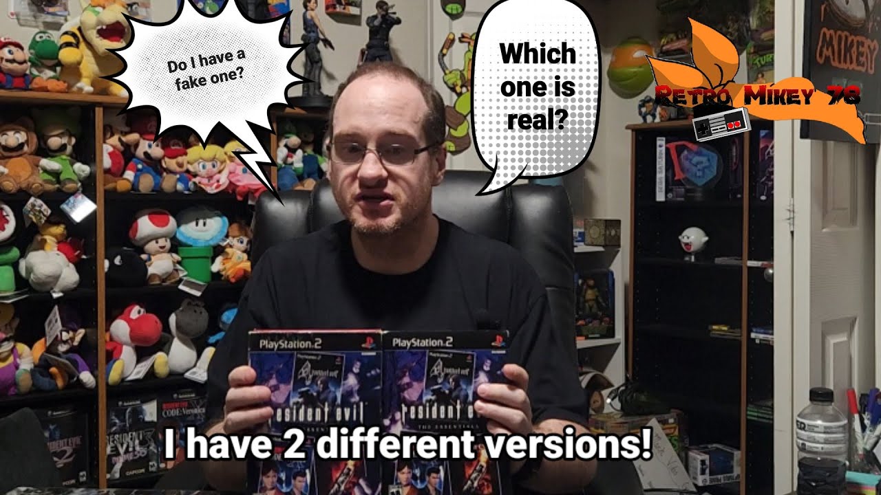 Resident Evil The Essential  Collection for the PS2! Is there 2 variants or do I have a fake?