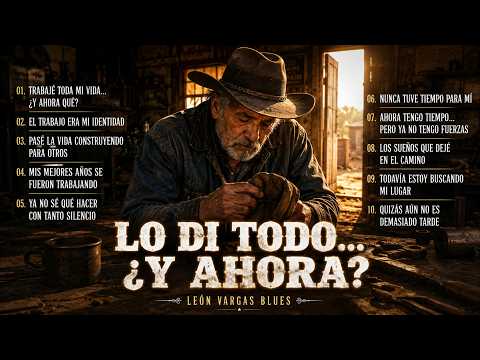 TRABAJÉ TODA MI VIDA... ¿Y AHORA QUÉ? 💔 | Dark Country para Hombres que lo Dieron Todo | León Vargas