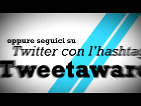 Tweet Awards 2010 Video invito