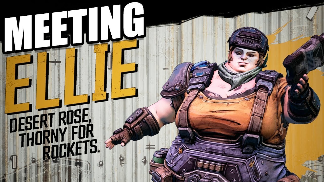 BORDERLANDS 3 Meeting Ellie Introduction Scene YouTube