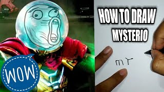 How to Draw Mysterio