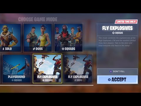 New Fortnite Update New Fly Explosives Gamemode New Guided - new fortnite update new fly explosives gamemode new guided missile update fortnite live