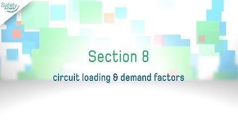 Section 8 (Circuit Loading & Demand Factors) - 2015 BC Electrical Code Change