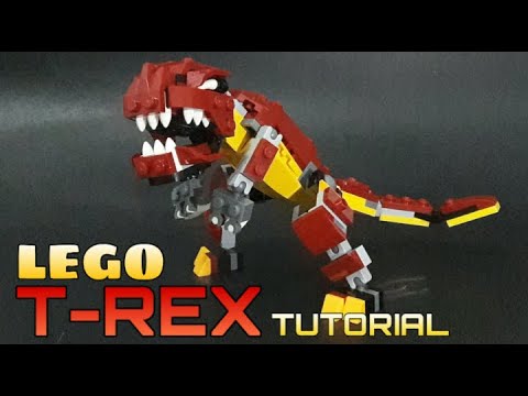 Lego T-Rex Tutorial || Lego 31073 Construire Autre