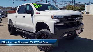 2020 Chevrolet Silverado 1500 LT Trail Boss Crew Cab Modesto  Tracy  Turlock  Los Banos  Mercedvehic