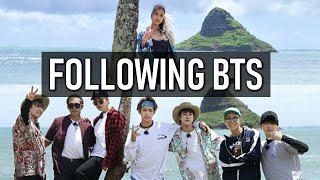 Following BTS’ Itinerary in Hawaii