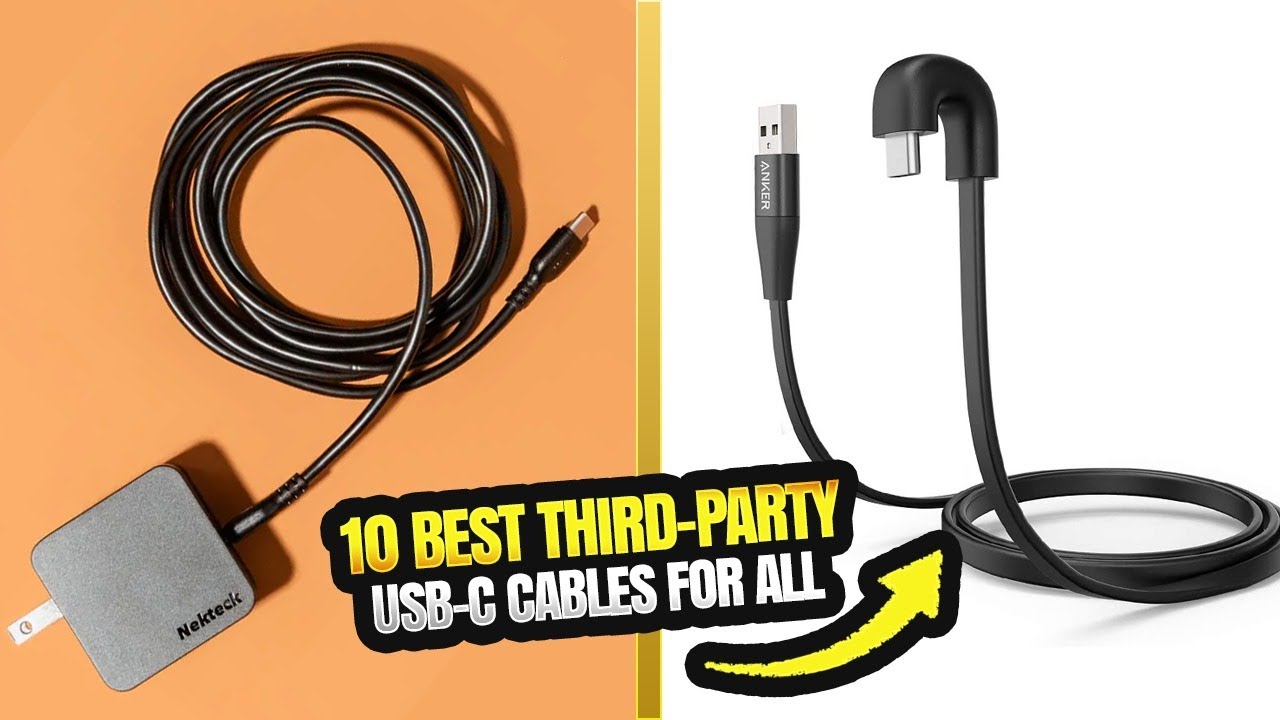 10 best Third-party USB-C cables for all - YouTube