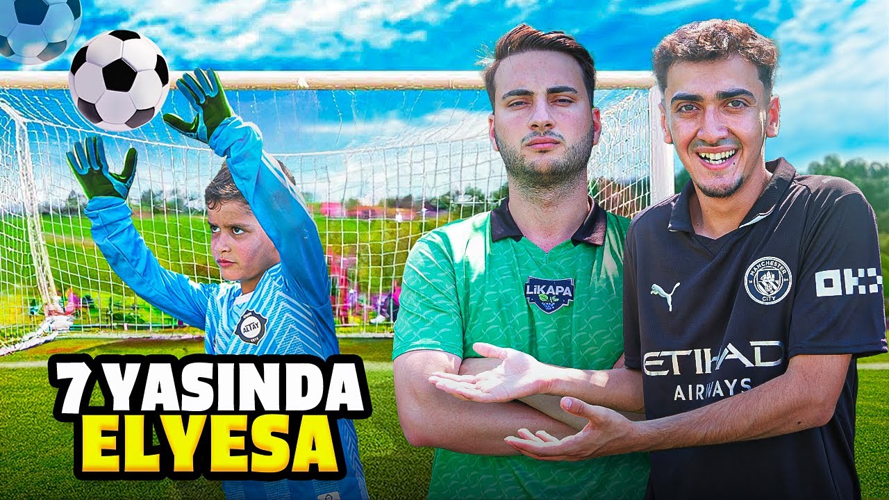 EN YETENEKLİ MİNİK KALECİ! w/@ElyesaKoca,@emirivriv