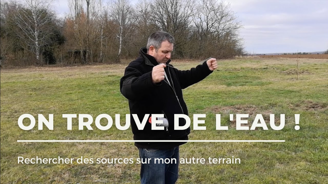 Sourcier, veine d'eau et nappe phréatique