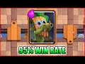 Ce deck meta a 95 de win rate sur clash royale 