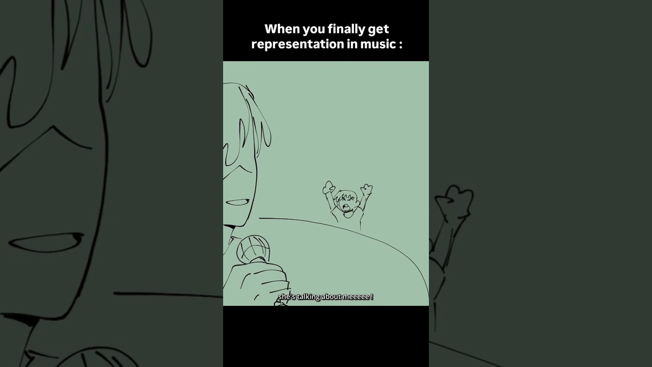 Finally getting representation in music 