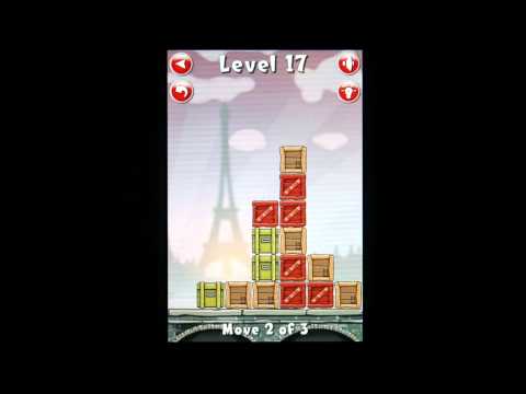 Move the box level 17 Paris Solution