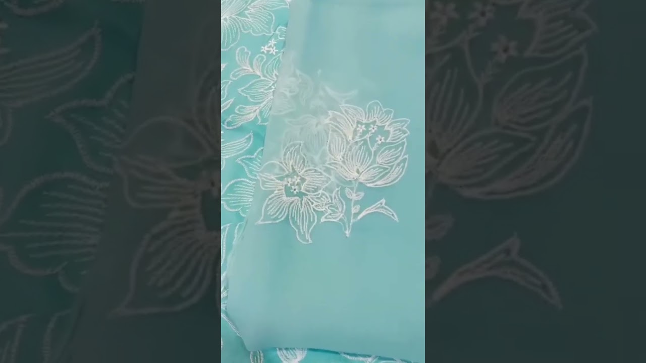 Bareeze swiss lawn 3piece with pure Shafoon dupatta 